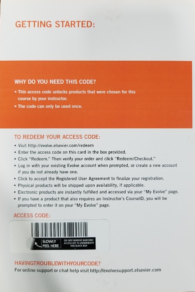 What is an access code and where can I find it? Evolve Support Center